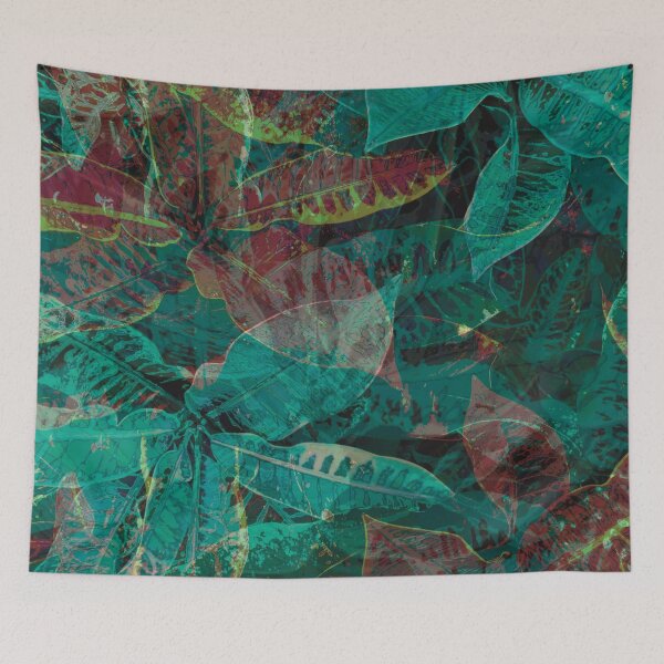 Item preview, Abstract Leaf Pattern, Green designed and sold by Trixiloo.