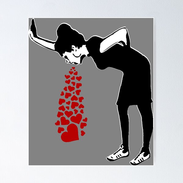 Poster, Quadro Banksy - Floating Girl su Europosters