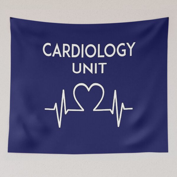 Item preview, Cardiology team unit, hospital ward, healthcare staff designed and sold by superpixus.