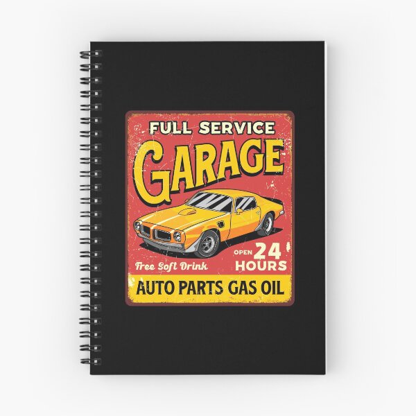 Item preview, Retro Full Service Garage Sign designed and sold by Vector Scout Lab.
