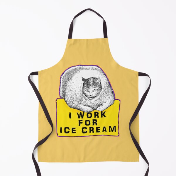 Item preview, ICE CREAM KITTEN designed and sold by linden lorenson.