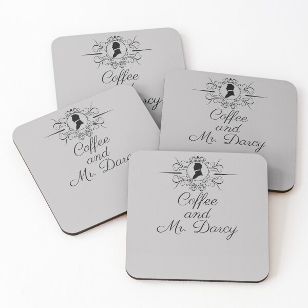 Item preview, Funny Jane Austen Book Club Literary Coffee & Mr. Darcy Quotes  designed and sold by TopTeeShop.