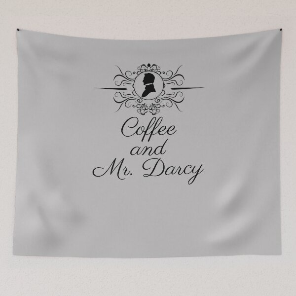 Item preview, Funny Jane Austen Book Club Literary Coffee & Mr. Darcy Quotes  designed and sold by TopTeeShop.