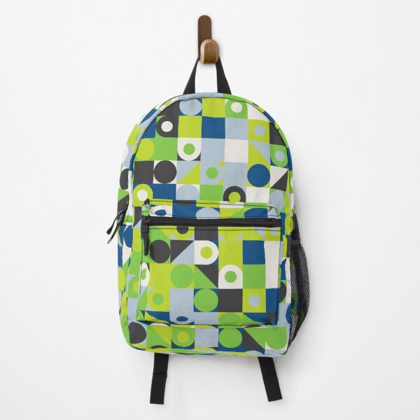 Item preview, Abstract multicolor ornament with random colors and various geometric shapes designed and sold by acidmit.