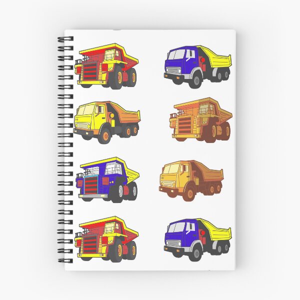 Item preview, Dump Truck Stickers Construction Machinery Big Trucks for Boys and Big Boys designed and sold by Hanlar.