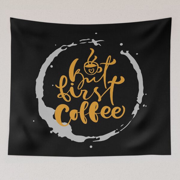 Item preview, But First Coffee designed and sold by shirtdan.