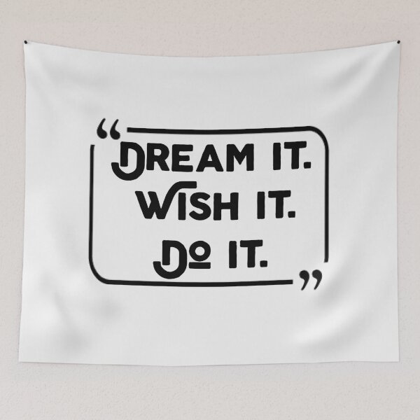 Item preview, Dream it. Wish it. Do it. Motivational designed and sold by fantasticpud.