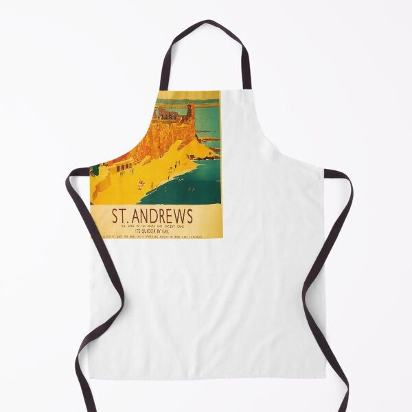 Item preview, retro iconic St Andrews designed and sold by CorasPosters.
