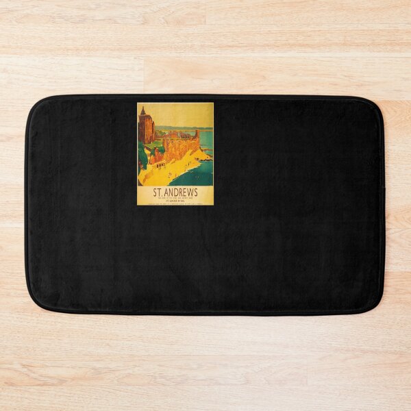 Item preview, retro iconic St Andrews designed and sold by CorasPosters.
