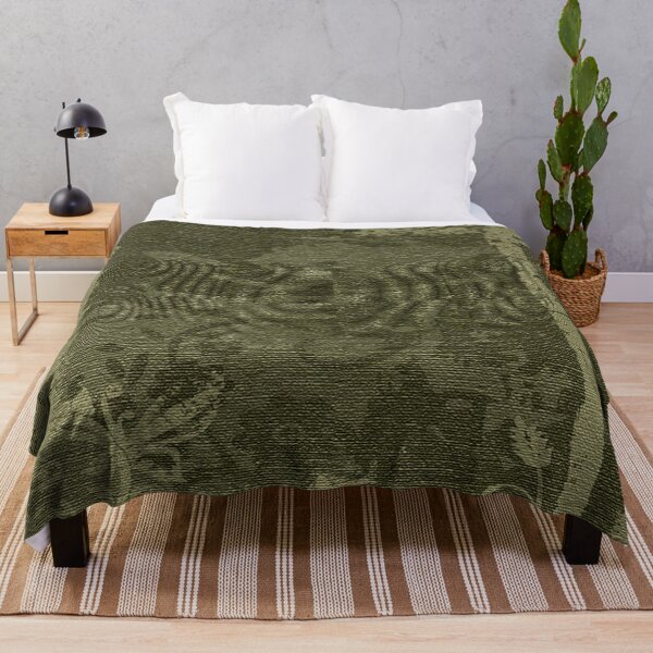 Item preview, Vintage Flower in Green and White Pattern Design 219 designed and sold by Artnigel.