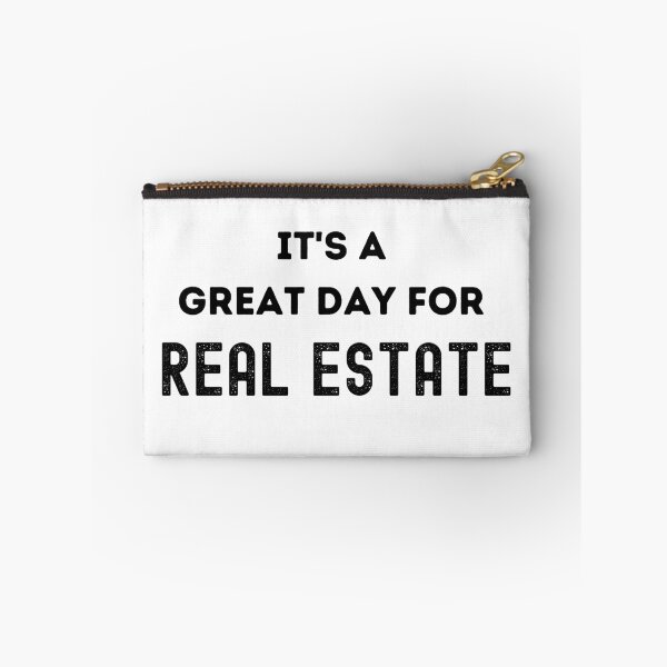 Item preview, it is great day for real estate designed and sold by FourNuns.