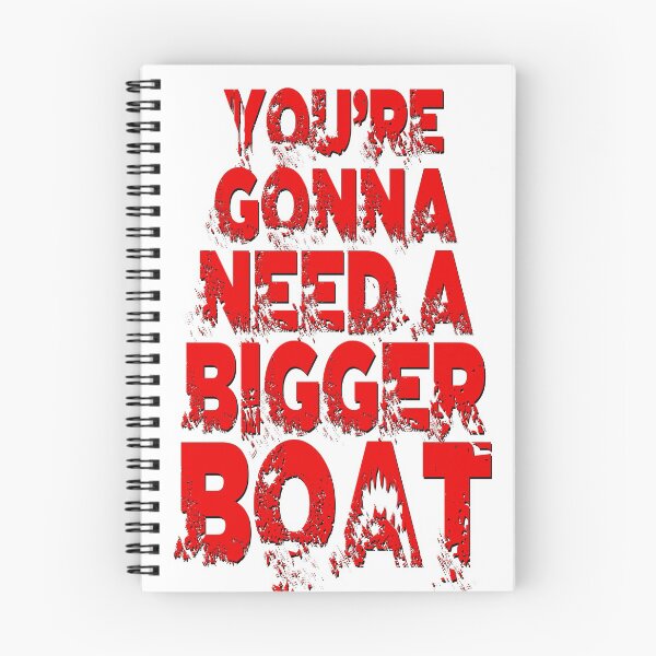 Item preview, You're Gonna Need A Bigger Boat Fan Art designed and sold by FilmFit.
