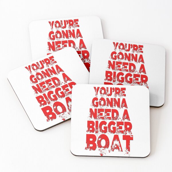 Item preview, You're Gonna Need A Bigger Boat Fan Art designed and sold by FilmFit.