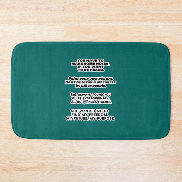 Item preview, A collection of Enola Holme's quotes designed and sold by SerenaMinimal.