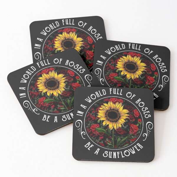 Item preview, In the world full off roses be a sun flower designed and sold by MrDogn.