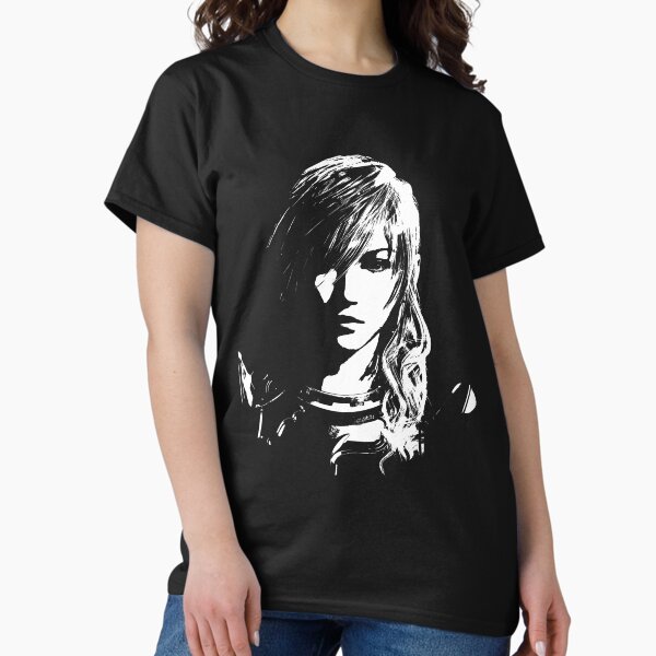 Item preview, Final Fantasy XIII Lightning - Black and White designed and sold by DWorkshop.