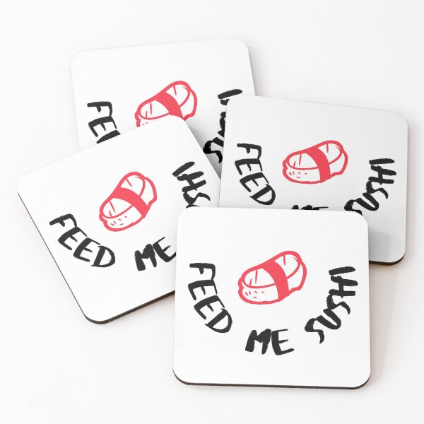 Item preview, feed me sushi designed and sold by FourNuns.