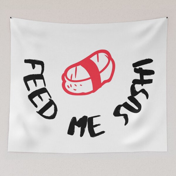 Item preview, feed me sushi designed and sold by FourNuns.
