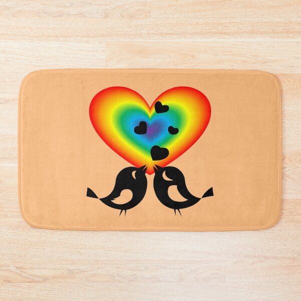 Item preview, Let my heart beat with yours together, a pair of birds designed and sold by helenkaiy.