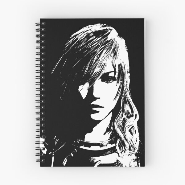 Item preview, Final Fantasy XIII Lightning - Black and White designed and sold by DWorkshop.