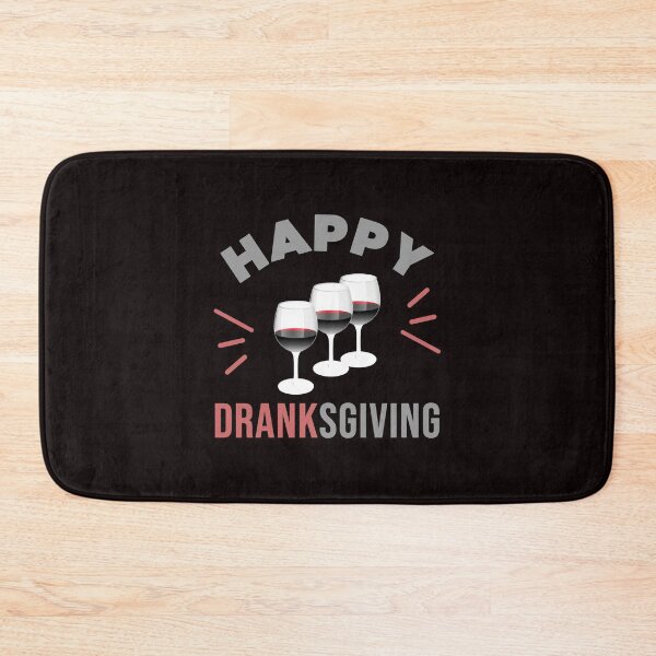 Item preview, Happy Dranksgiving - Funny Glass of Wine and Text Effects Gift Ideas designed and sold by leo121687.
