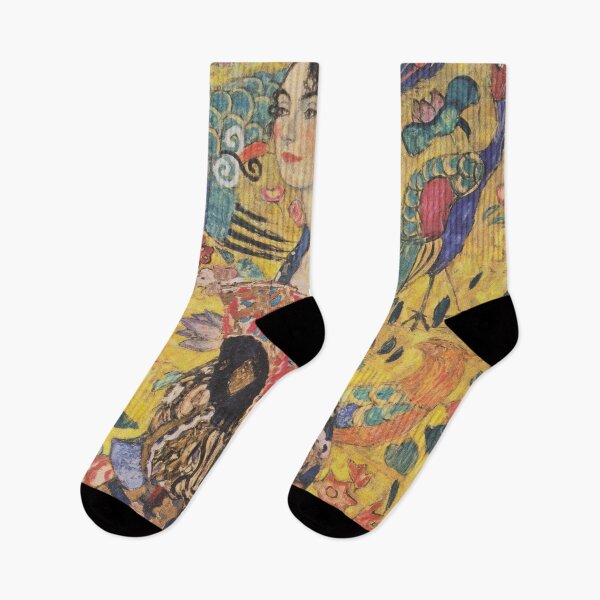 Item preview, Lady with a Fan - Gustav Klimt designed and sold by TemporaryArt.