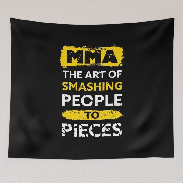 Item preview, MMA Design Mixed Martial Arts Saying Quote Gift designed and sold by SuperFreshArt.