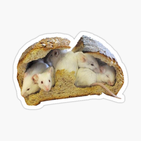 Mice Bread Sticker