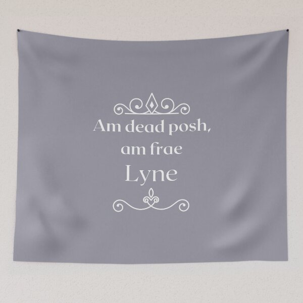 Item preview, Am dead posh, am frae Lyne  designed and sold by yourscotborders.