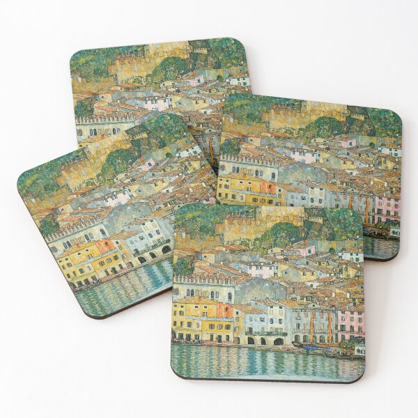 Item preview, Malcesine on Lake Garda - Gustav Klimt designed and sold by TemporaryArt.
