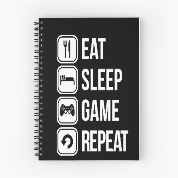 Item preview, Gamer design:Eat, sleep, game, rapeat designed and sold by Juaco.