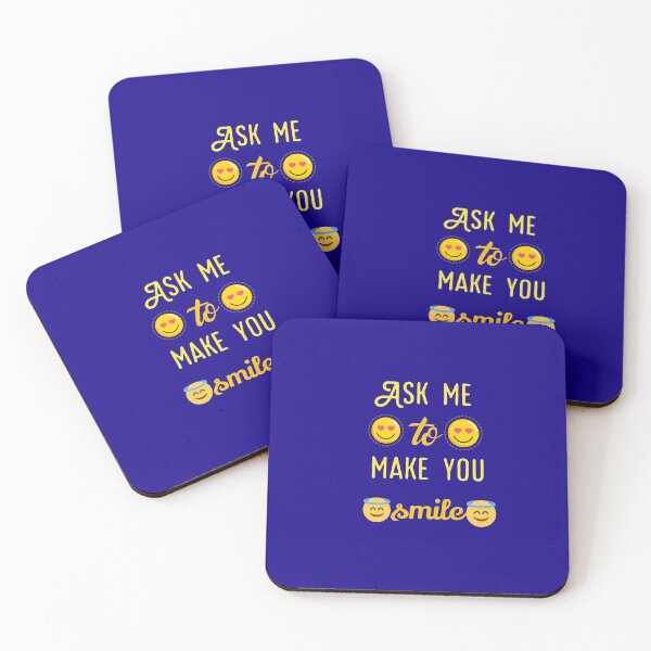 Item preview, Ask me to make you smile designed and sold by Sahil Randhawa.