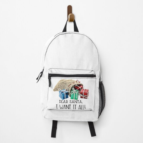 Item preview, dear santa i want it all designed and sold by PUNCH ME IN SHOP.