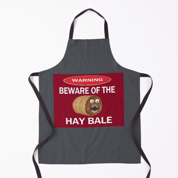 Item preview, BEWARE OF THE HAY BALE (RED) designed and sold by onemoormove.