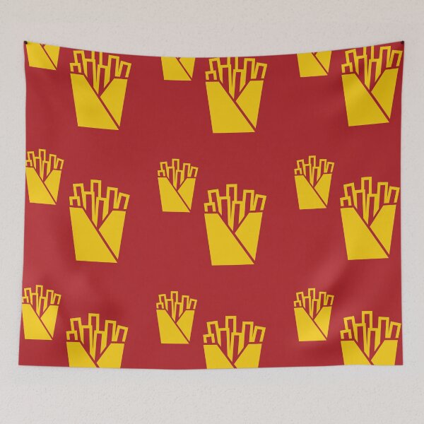 Item preview, French Fries Pattern Red Yellow2 designed and sold by kyds.