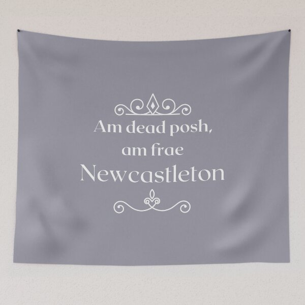 Item preview, Am dead posh, am frae Newcastleton designed and sold by yourscotborders.