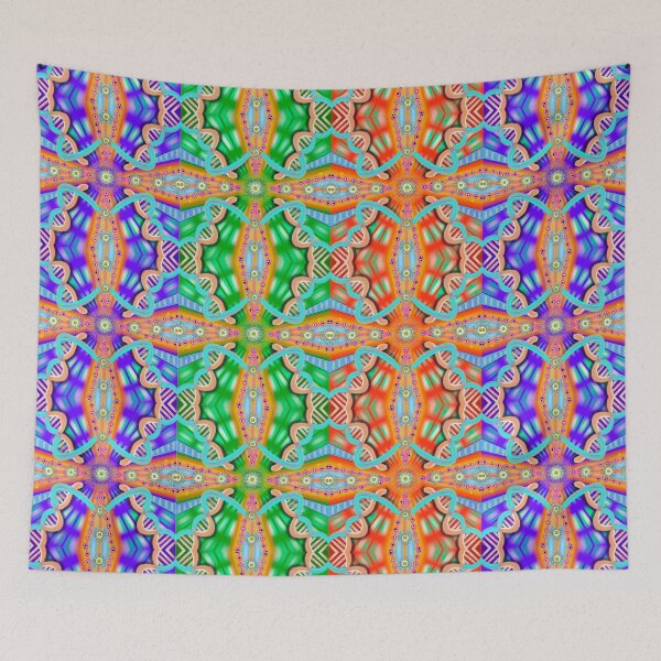 Item preview, Psychedelic DNA Party Autumn Version  designed and sold by Osher-BioArt.
