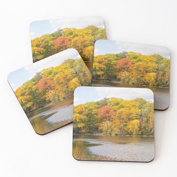 Item preview, Silver Breeze - Autumnal Lakeside at Grenadier Pond in High Park Toronto designed and sold by Georgia Mizuleva.