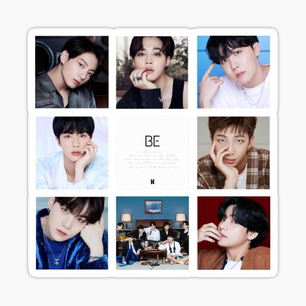 Bts Be Stickers Redbubble