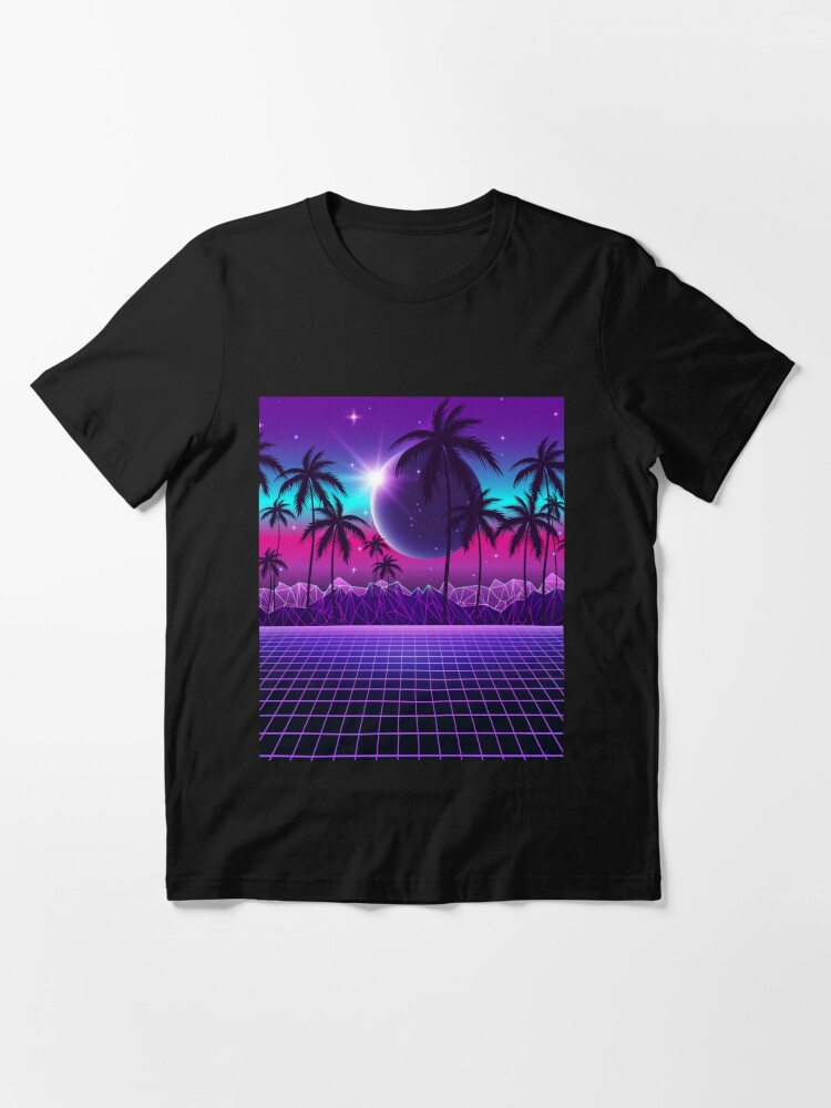 Twilight Retrowave Long Sleeve T Shirt by EDMproject