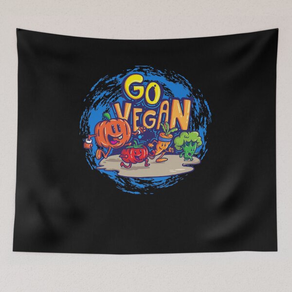 Item preview, Go Vegan Healthy Eating designed and sold by Dubbra.