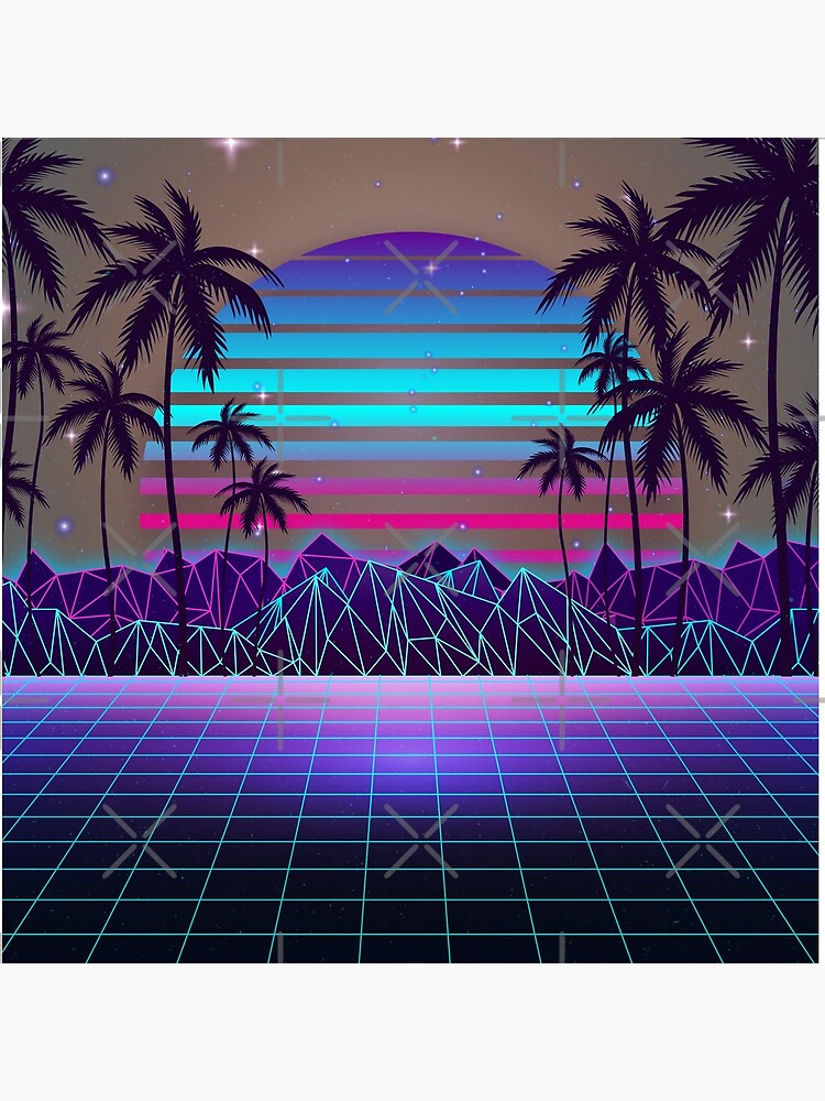 Fascinating Dusk Retrowave by MaiZephyr