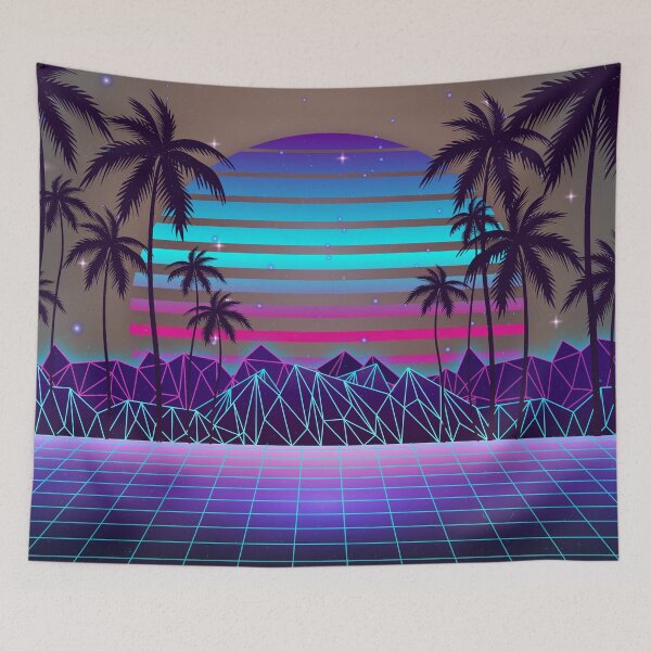 Item preview, Fascinating Dusk Retrowave designed and sold by MaiZephyr.