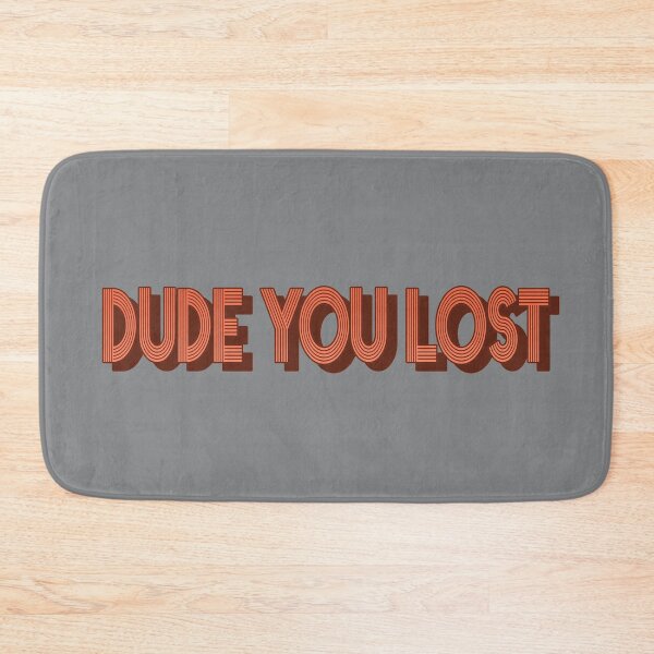 Item preview, DUDE YOU LOST - Goodbye Donald Trump Funny Shirt designed and sold by WordsmithNerd.