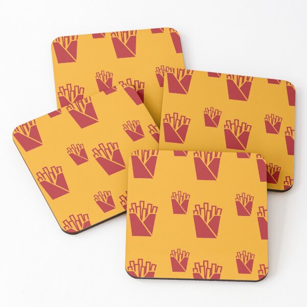 Item preview,  French Fries Pattern Red Yellow3 designed and sold by kyds.