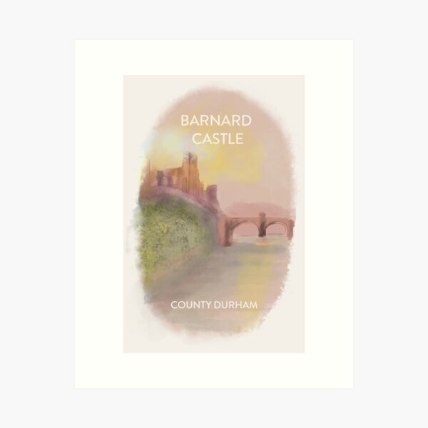 Item preview, Barnard Castle - Watercolour designed and sold by 4personnen.