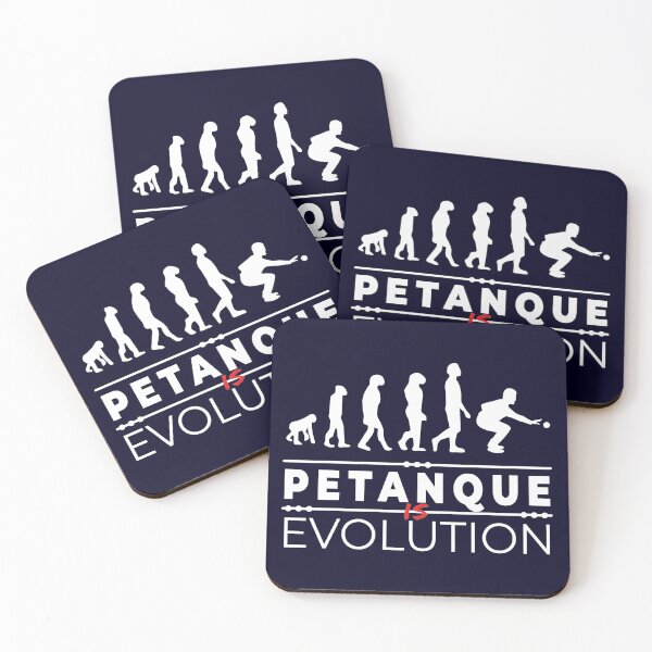 Item preview, Pétanque is evolution - Message Humor Parodie designed and sold by rubislys.