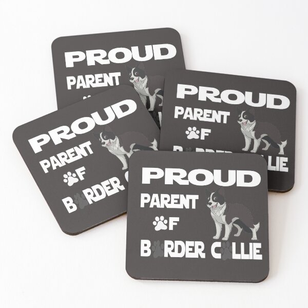 Item preview, proud parent of border collie, Border Collie dogs lover, funny dogs  designed and sold by akirsaid.