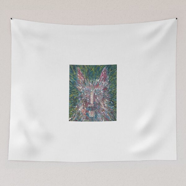 Item preview, GERMAN SHEPHERD oil portrait designed and sold by lautir.