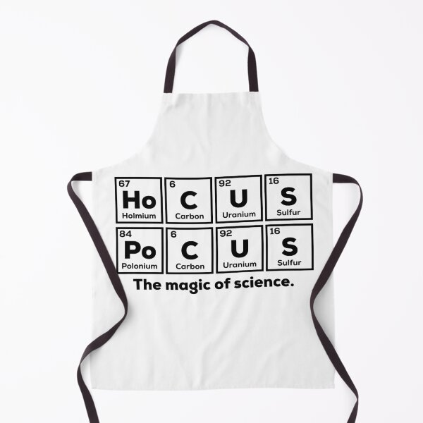 Item preview, Funny Chemistry Periodic Table Words hocus pocus periodic table science designed and sold by champagnemoment.